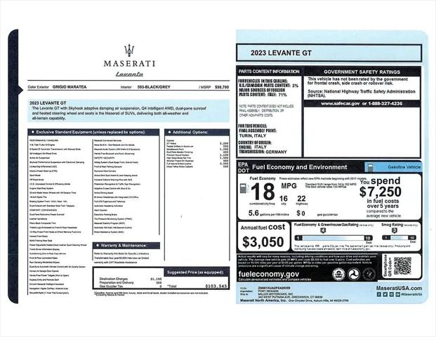 2023 Maserati Levante GT for sale in Greenwich, CT