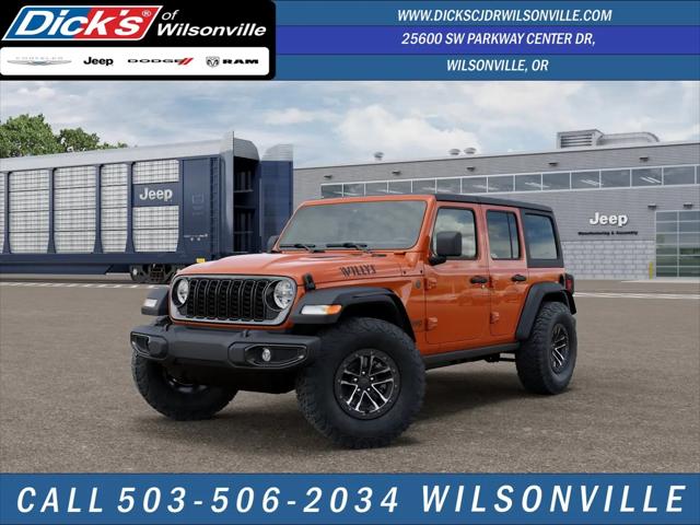 2026 Jeep Wrangler 4-Door Willys 4x4 for sale in Wilsonville, OR