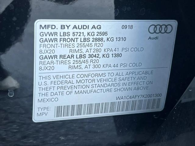 2019 Audi SQ5 3.0T Premium