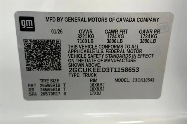 2026 Chevrolet Silverado 1500 4WD Crew Cab Short Bed RST