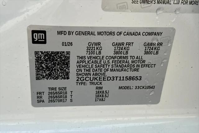 2026 Chevrolet Silverado 1500 4WD Crew Cab Short Bed RST