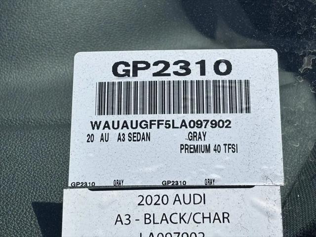 2020 Audi A3 Premium 40 TFSI Front-Wheel Drive S tronic