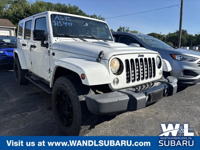 2015 Jeep Wrangler Unlimited Altitude for sale in Northumberland, PA