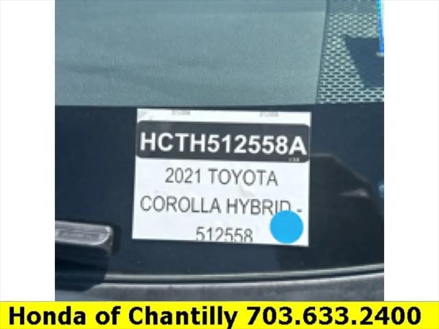 2021 Toyota Corolla Hybrid LE
