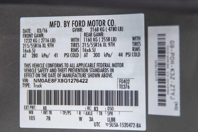 2016 Ford Transit Connect XLT