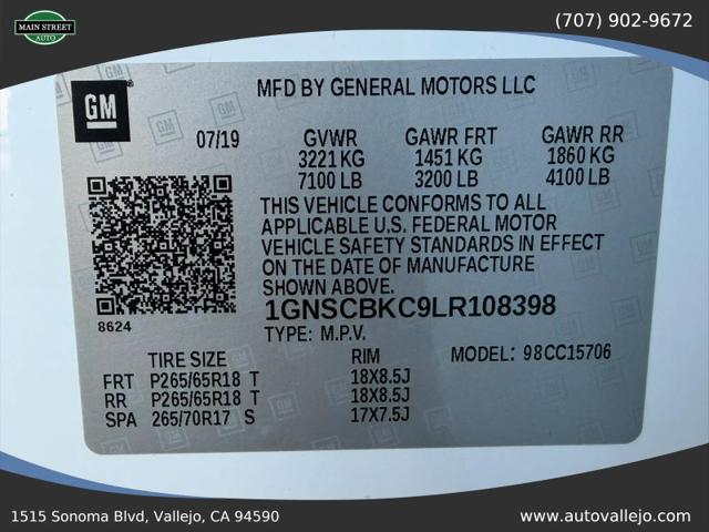 2020 Chevrolet Tahoe 2WD LT