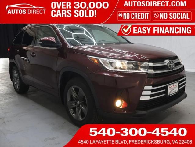 2017 Toyota Highlander Limited Platinum for sale in Fredericksburg, VA