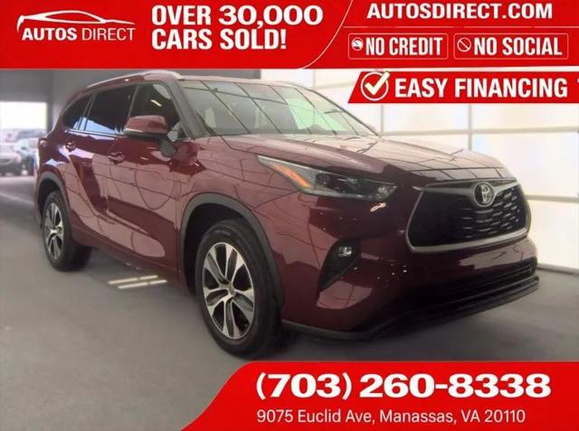 2021 Toyota Highlander XLE for sale in Fredericksburg, VA