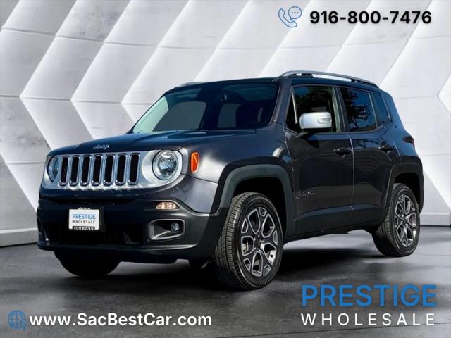 2016 Jeep Renegade Limited for sale in Sacramento, CA