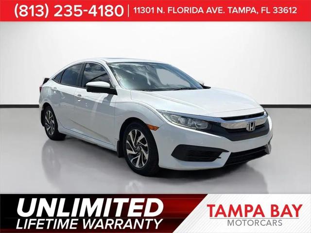 2018 Honda Civic EX for sale in Tampa, FL