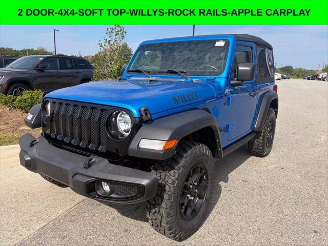 2023 Jeep Wrangler 2-Door Willys Sport 4x4 for sale in Statesboro, GA