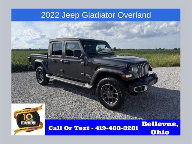 2022 Jeep Gladiator Overland for sale in Bellevue, OH