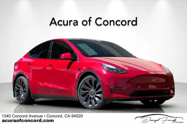 2022 Tesla Model Y Performance Dual Motor All-Wheel Drive for sale in Concord, CA