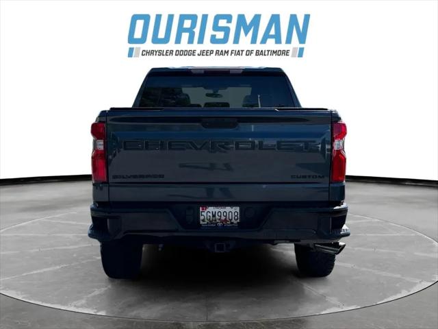 2021 Chevrolet Silverado 1500 4WD Crew Cab Short Bed Custom Trail Boss