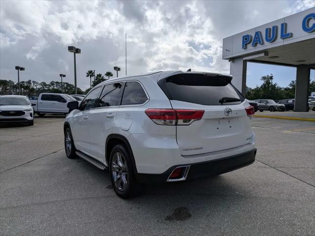 2018 Toyota Highlander Limited Platinum