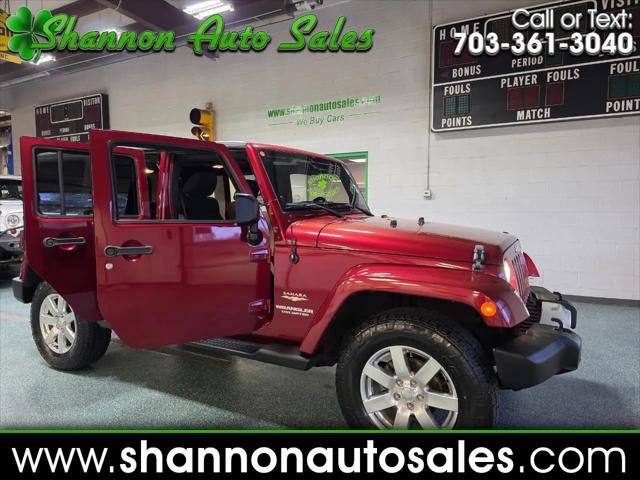 2012 Jeep Wrangler Unlimited Sahara for sale in Manassas, VA