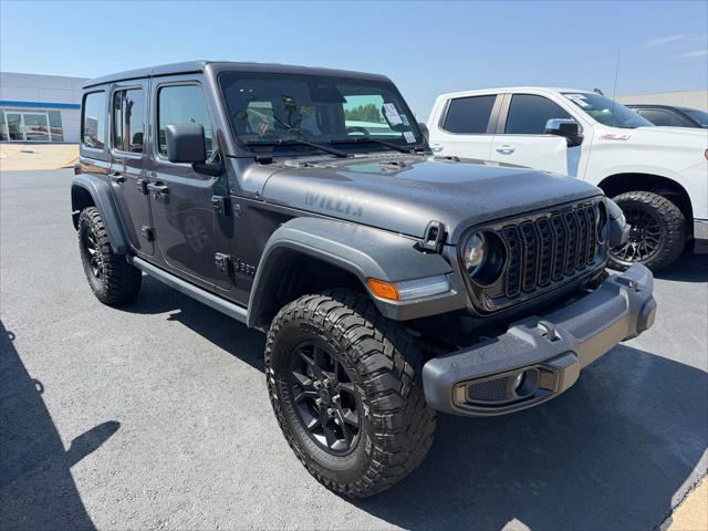 2025 Jeep Wrangler 4-Door Willys 4x4 for sale in Purcell, OK