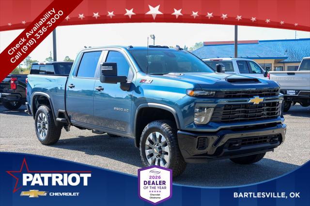 2026 Chevrolet Silverado 2500HD Crew Cab, Standard Bed, WT, 4WD for sale in Bartlesville, OK