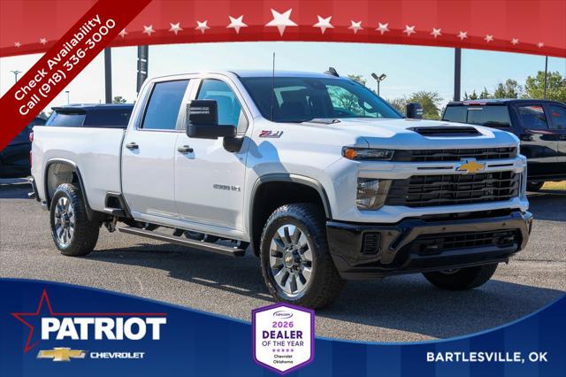 2026 Chevrolet Silverado 2500HD Crew Cab, Long Bed, Custom, 4WD for sale in Bartlesville, OK