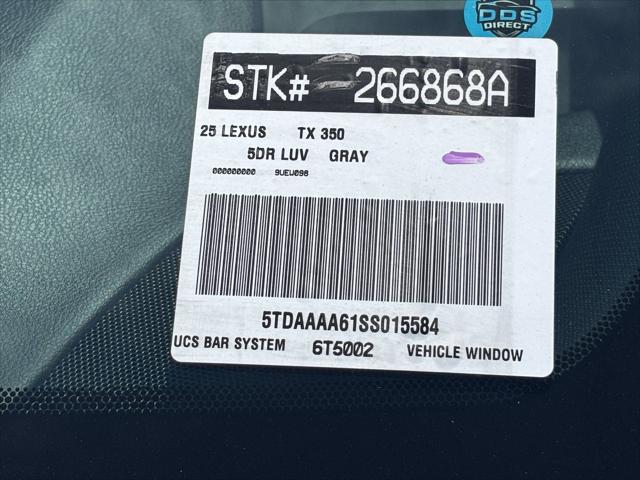 2025 Lexus TX 350 Premium