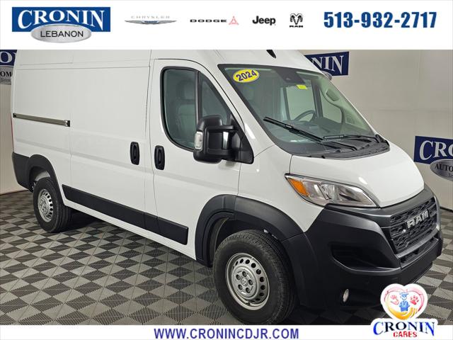 2024 Ram ProMaster Cargo Van Tradesman High Roof 136 WB w/Pass Seat for sale near Lebanon, OH