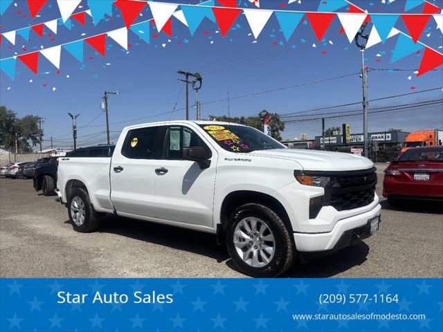 2023 Chevrolet Silverado 1500 4WD Crew Cab Standard Bed Custom for sale in Modesto, CA