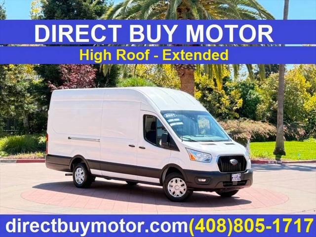 2021 Ford Transit Cargo Van 350 3dr LWB High Roof Extended Cargo Van for sale in San Jose, CA