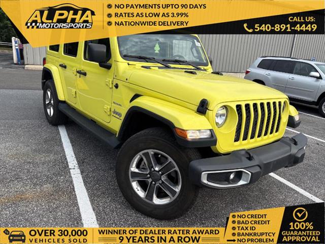 2023 Jeep Wrangler 4-Door Sahara 4x4 for sale in Fredericksburg, VA