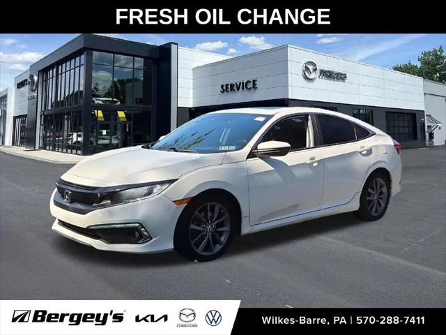 2019 Honda Civic EX for sale in Larksville, PA
