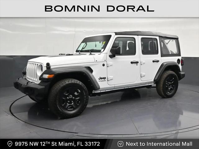 2022 Jeep Wrangler Unlimited Sport 4x4 for sale in Miami, FL