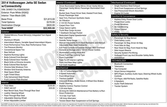 2014 Volkswagen Jetta 1.8T SE for sale in Ozark, MT