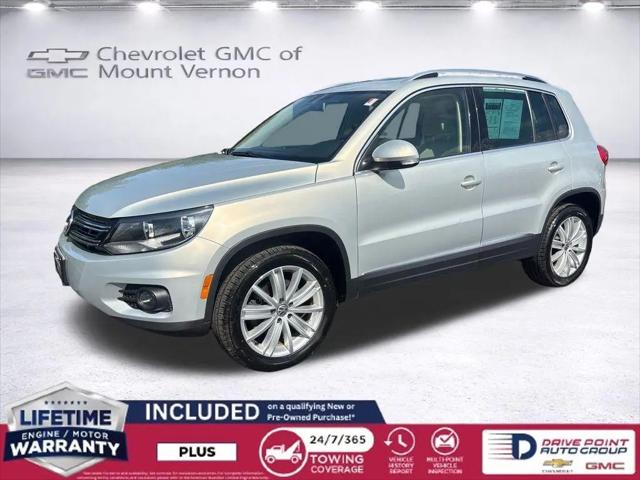 2015 Volkswagen Tiguan SE for sale near Mount Vernon, OH