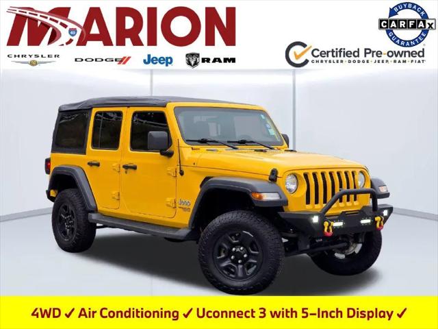 2018 Jeep Wrangler Unlimited Sport 4x4 for sale in Marion, NC