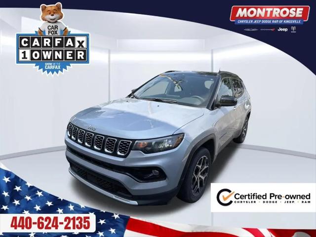 2024 Jeep Compass Limited 4x4 for sale in Kingsville, OH