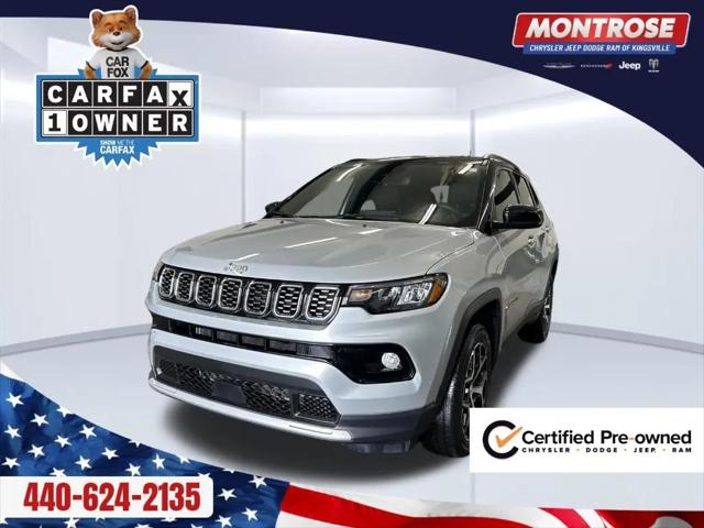 2024 Jeep Compass Limited 4x4 for sale in Kingsville, OH