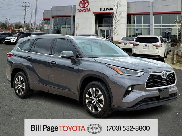 2021 Toyota Highlander Hybrid XLE for sale in Falls Church, VA