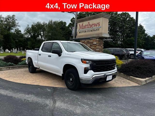 2022 Chevrolet Silverado 1500 4WD Crew Cab Standard Bed WT for sale in Covington, PA