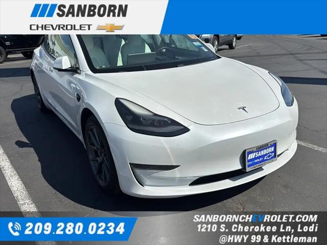 2021 Tesla Model 3 Standard Range Plus Rear-Wheel Drive for sale in Lodi, CA