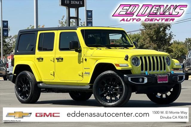 2023 Jeep Wrangler 4xe Sahara 4x4 for sale in Dinuba, CA