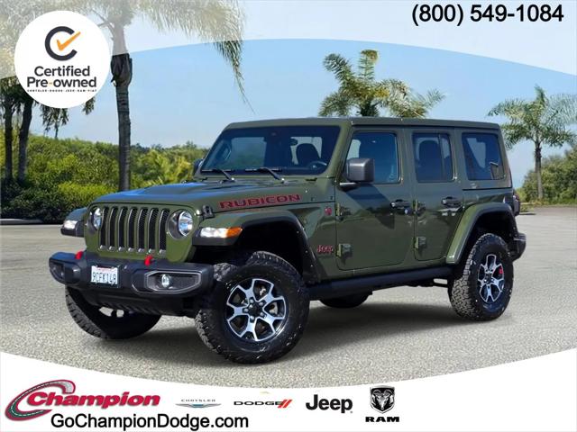 2022 Jeep Wrangler Unlimited Rubicon 4x4 for sale in Downey, CA