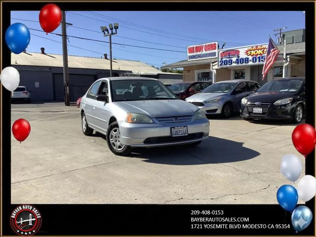 2002 Honda Civic LX for sale in Modesto, CA