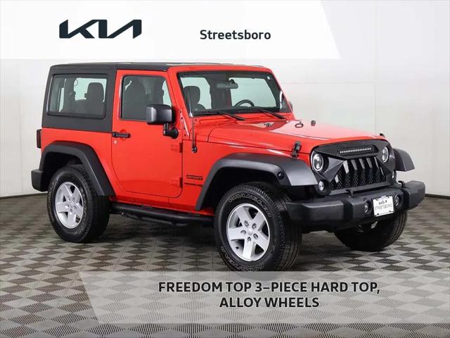 2018 Jeep Wrangler JK Sport S 4x4 for sale in Streetsboro, OH