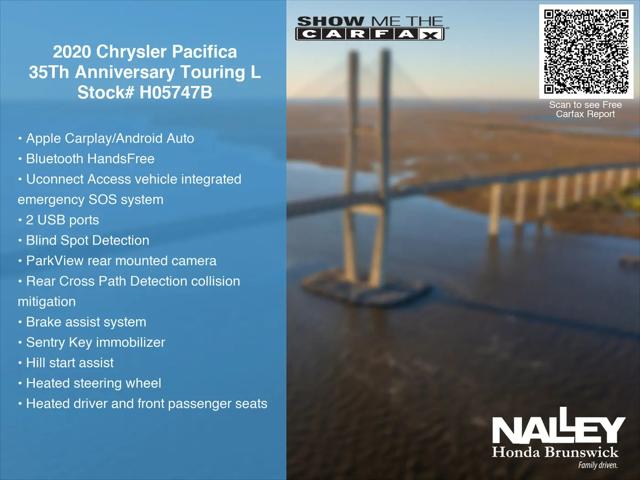 2020 Chrysler Pacifica 35th Anniversary Touring L
