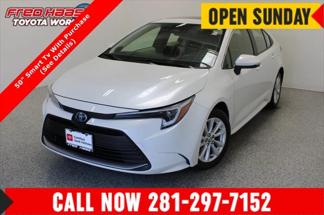 2025 Toyota Corolla Hybrid XLE for sale in Spring, TX