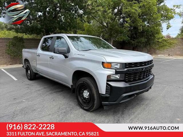 2020 Chevrolet Silverado 1500 4WD Crew Cab Standard Bed WT for sale in Sacramento, CA