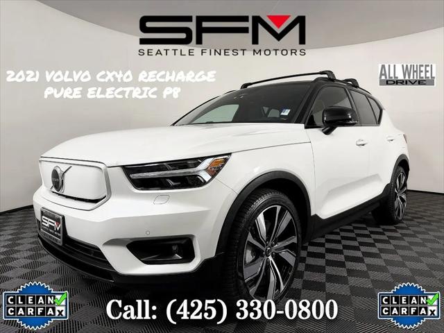 2021 Volvo XC40 Recharge Pure Electric P8 for sale in Lynnwood, WA