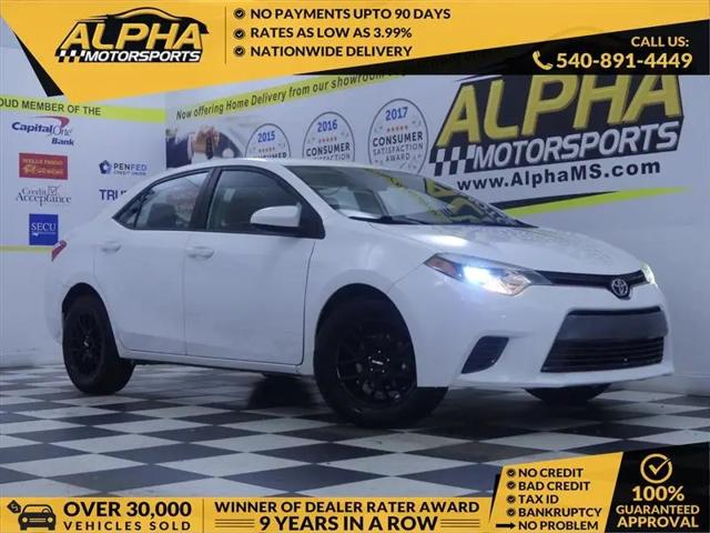 2015 Toyota Corolla LE for sale in Fredricksburg, VA