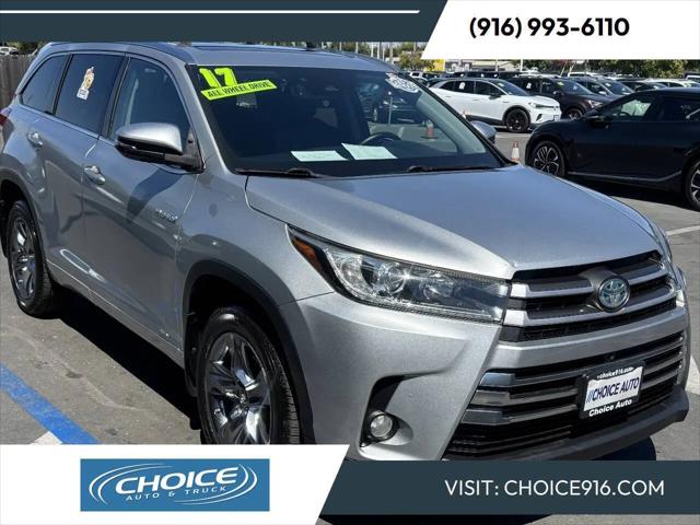 2017 Toyota Highlander Hybrid Limited Platinum for sale in Sacramento, CA