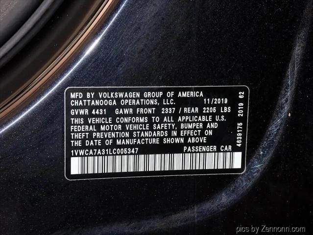 2020 Volkswagen Passat 2.0T SEL