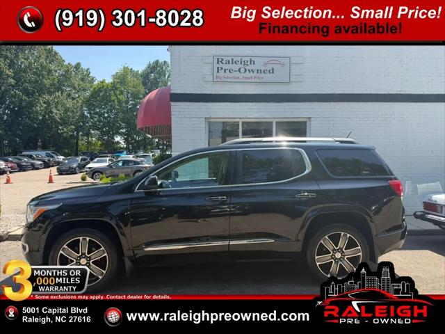 2018 GMC Acadia Denali for sale in Raleigh, NC